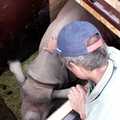 Pete Morkel inspecting rhino